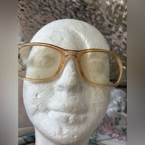GLEN LANE HUDSON glasses clear classic eye wear  frames vintage rare accessory